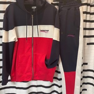 Men’s Matching Full Zip Hoodie and Joggers
